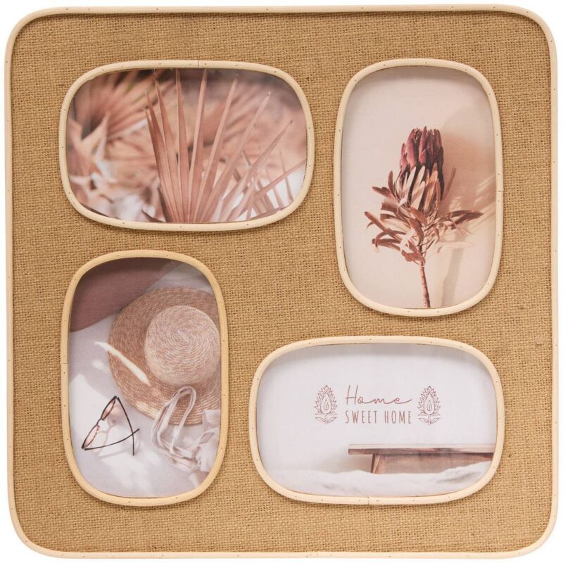Pêle-mêle 4 photos Sien 31x31cm - Atmosphera créateur d'intérieur