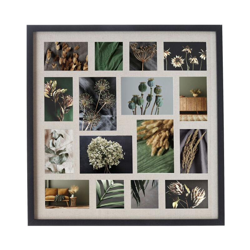 Pêle-Mêle Mural 16 Photos 'Tony' 63cm Noir