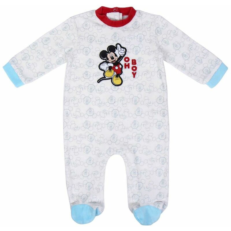 

Mickey Mouse Pelele de Manga Larga para Bebé Mickey Mouse Blue 18 Meses