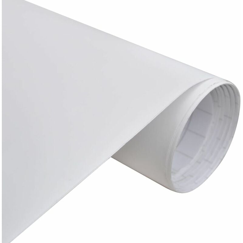 

Happyshopping - Pelicula De Coche Mate Blanco Impermeable Burbuja Libre 500 x 152Cm