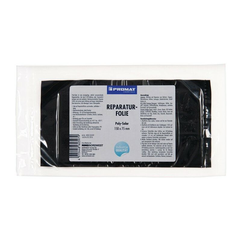 

Película de reparación de poli-solar L150 MMXL75 mm e Chemicals - Promat