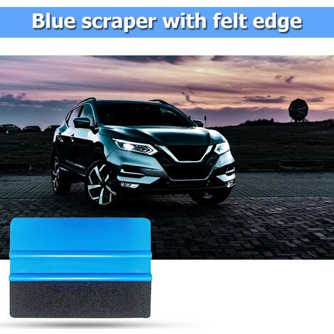 Película de vinilo para coche con borde de fieltro, espátula, herramientas de envoltura de tinte para ventana automática, resistente al desgaste, resistente y duradero,Australia