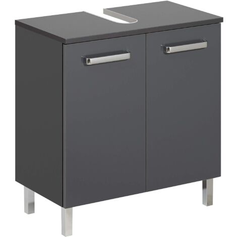 Pelipal 311 Mainz Mobile sottolavello, Decorazione in Legno, Antracite Lucido, Breite 60 cm