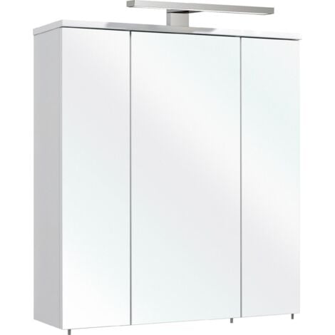 Pelipal LED Spiegelschrank Gela IV hochglanz 72x65x20cm Badspiegel Badschrank
