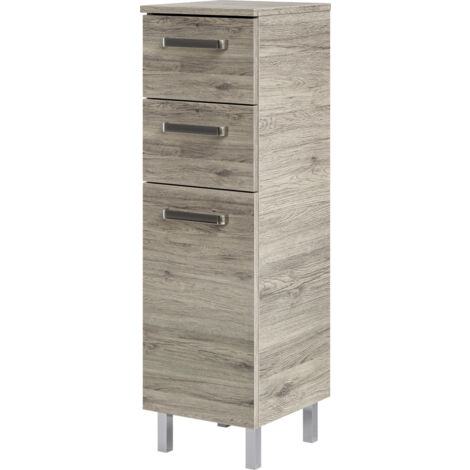 Pelipal Midischrank Offenbach 100,5 x 30 x 33 cm Badezimmerschrank Badschrank