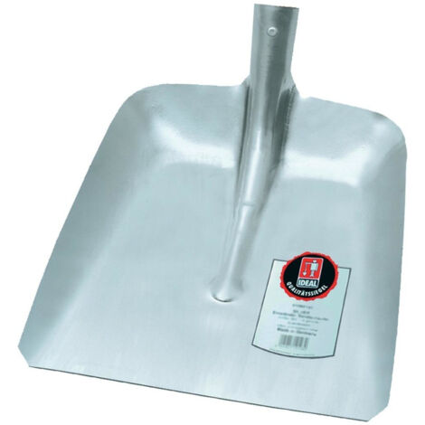 Pelle à bords Halle SILVER Taille 7 340 x 325 mm tôle en acier