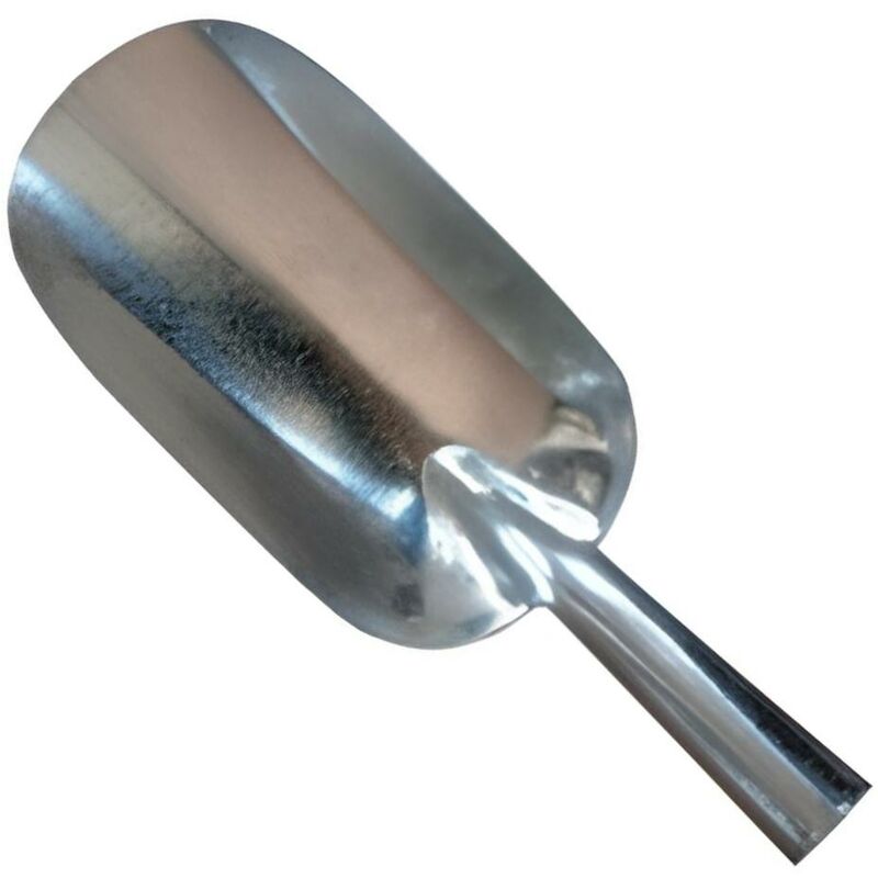 Visiodirect - Pelle à cendre, Ramasse poussière en Zinc coloris Gris - 19 x 10,5 cm