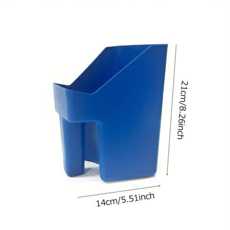 Pelle à fourrage en PP haute durabilité - une pelle à fourrage stable avec une poignée ergonomique.