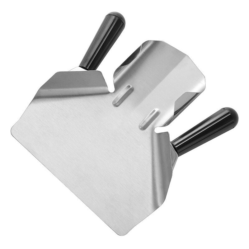 Fei Yu - Pelle à Frites Cuillère à Pop Corn en Acier Inoxydable, Corn Scoop avec la Poignée, Français Fry Scoop(poignée double)