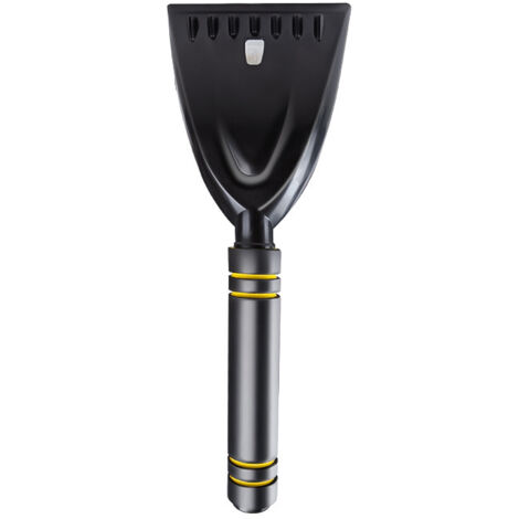 Pelle à glace télescopique pour pare-brise de voiture, pelle à neige multifonction (1 pièce - Noir)