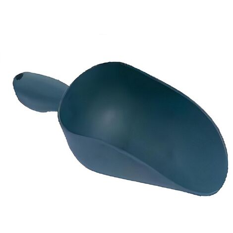 Pelle à main pour le jardinage, pelle à terreau en plastique, pelle à nourriture pour animaux, capacité 1000 g - Format 23 cm