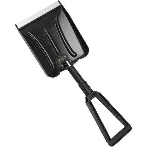 Pelle à neige pliable en ABS Noir