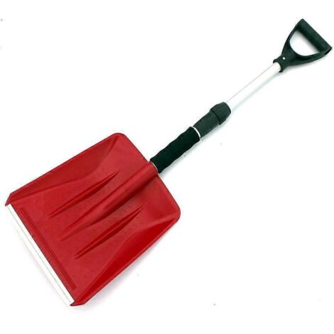 Pelle à neige pliable, outil à main, spatule, pelle à neige en métal, pelle à neige pour voiture, pelle à neige en plastique