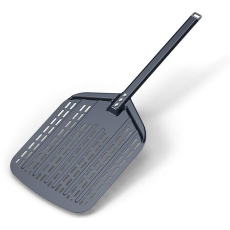 Pelle à pizza 30cm en aluminium – Accessoire de four à pizza léger – Manipulation aisée pour pizzaiolo – Dimensions 29,5cm x 40cm – Barbecue France