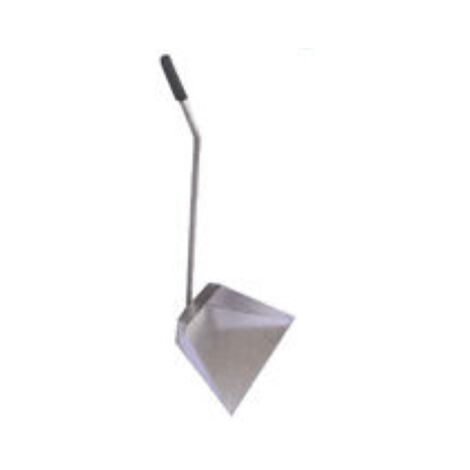 pelle A  poussiA re avec poignA e en acier galvanisA  cm 35x25x76 h nettoyage