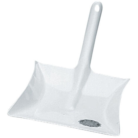 Pelle à poussière métal blanc Lame L220xl.230 mm