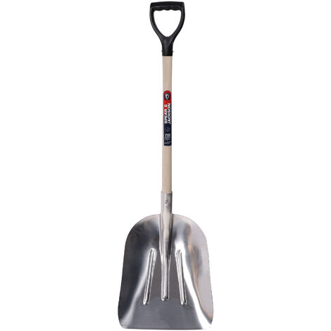 Pelle aluminium nervurée EM 65cm épaisseur 2mm - SPEAR & JACKSON