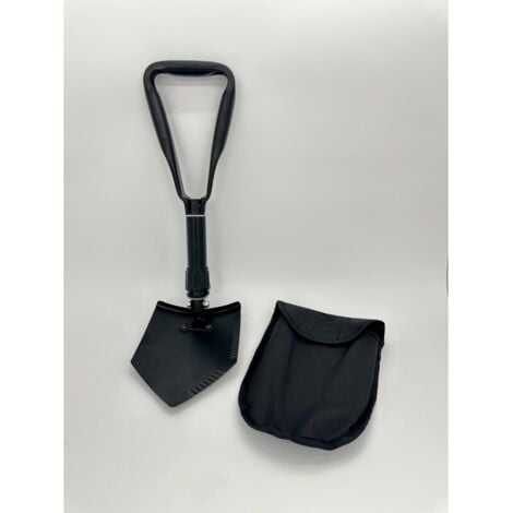 IMLINE Pelle Américaine pliante noire avec housse - Compacte et robuste