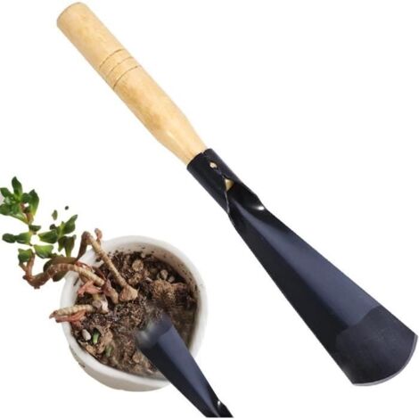 Pelle bêche,Pelle à Main de Jardin avec poignée Ergonomique  Pelle à Main de Jardin en Acier au Carbone Robuste Plus Solide Q[377]