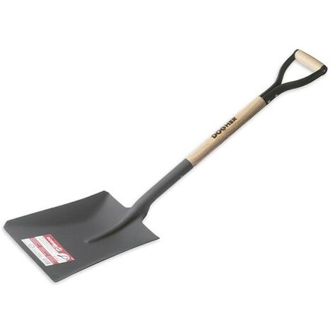 Pelle carrée m/anneau en bois 280x340mm DOGHER 870-040