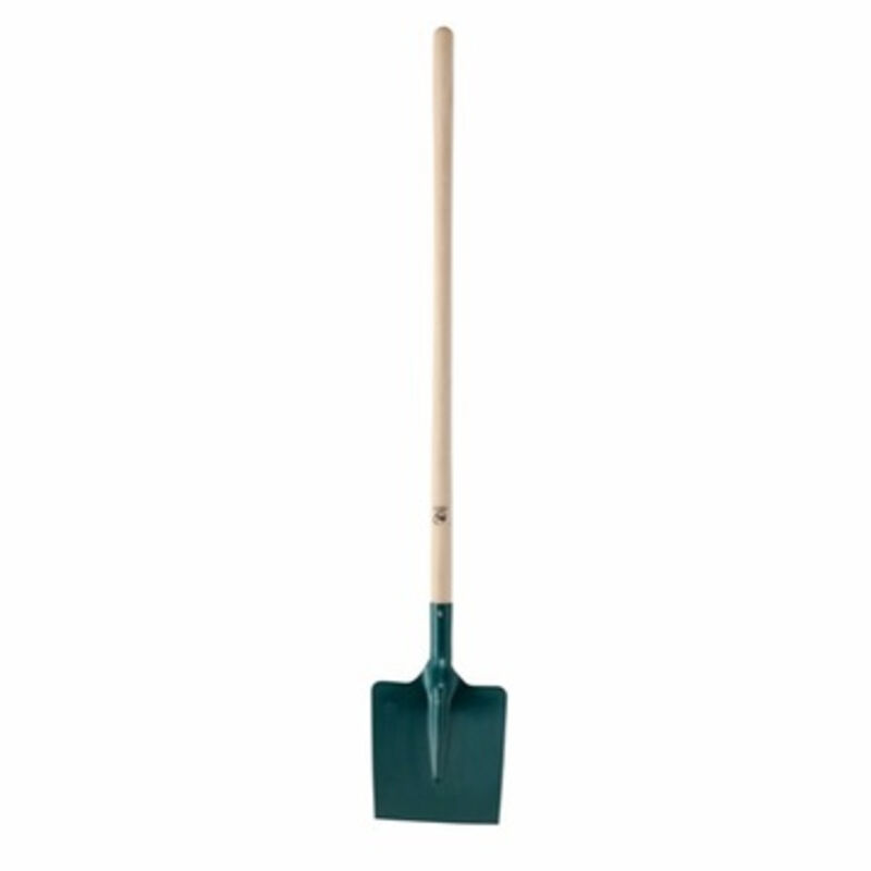 LEBORGNE Pelle carr&eacute;e t&ocirc;le 25cm manche bois