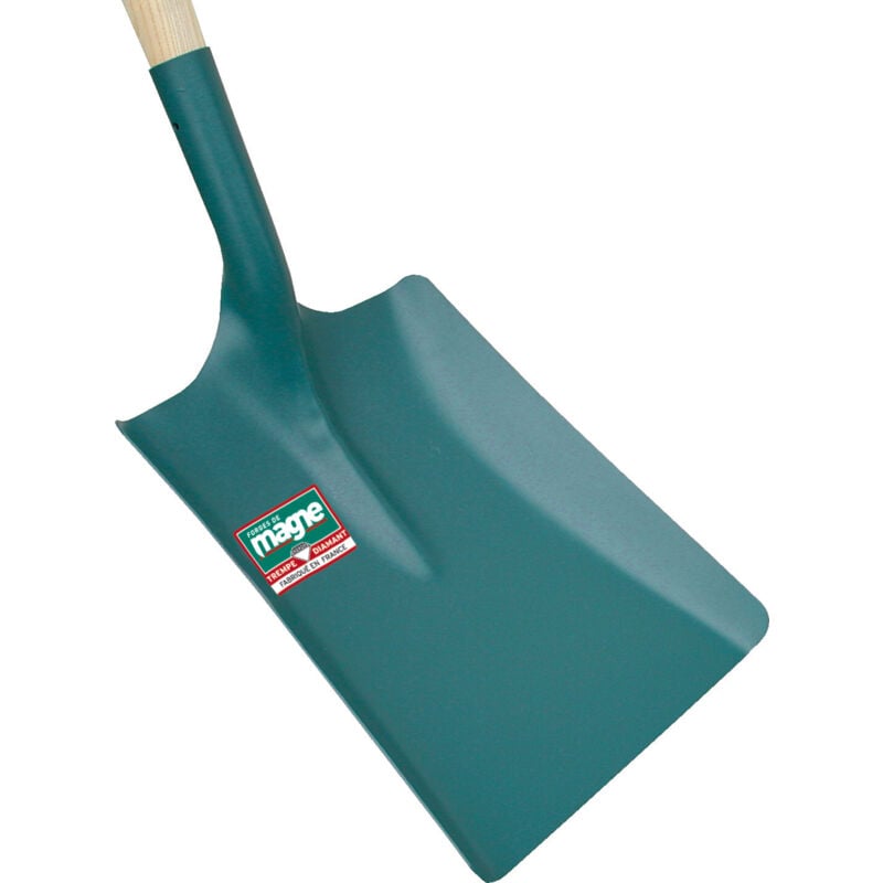 Forges De Magne - pelle chauffeur N°6-30CM emmanche poignee metalique 75 163062