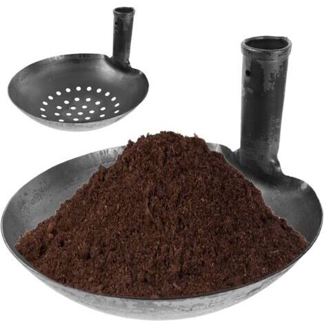 Pelle de jardin en métal, pelle de nettoyage de boue en fer, pelle à tamis robuste avec construction robuste, outil en métal extérieur, pelle à boue avec design ergonomique