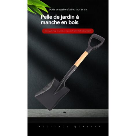 pelle de jardinage a manche en bois polyvalente pour plantation exterieur plage peche a pied terrassement jardinage maison culture de fleurs