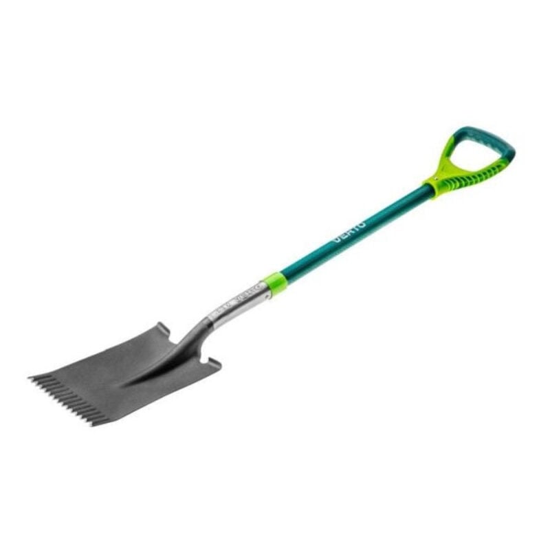 Verto - Bêche à tête dentelée 15G004 - Manche en fibre de verre - T-Rex