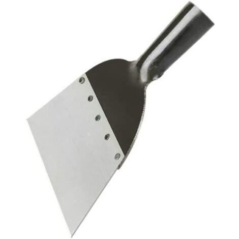 Pelle de nettoyage de jardin multifonction en acier - Blanc - Outil de désherbage