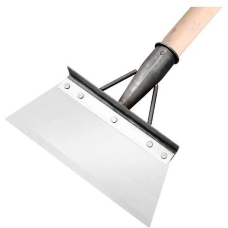 Pelle de Nettoyage multifonctionnelle, Pelle Jardinage en Acier Inoxydable, Pelle Jardinage pour Les Mauvaises Herbes et la (21cm)