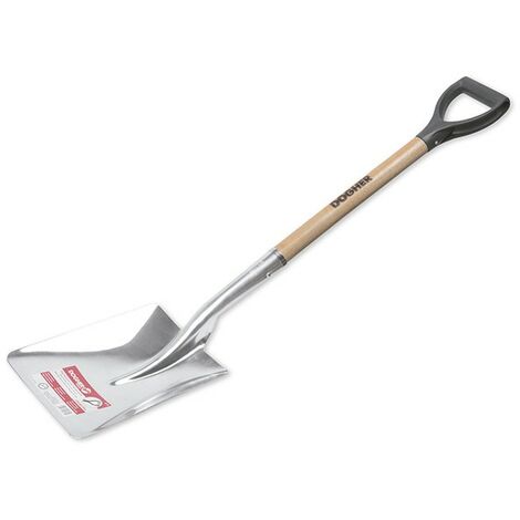 Pelle en aluminium avec manche annulaire 245x305mm  DOGHER 871-030