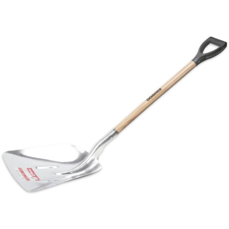 Pelle en aluminium avec manche annulaire 390x315mm  DOGHER 871-010