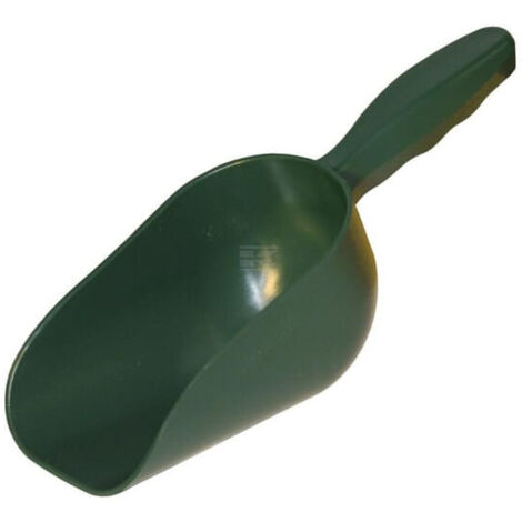 Pelle en plastique verte Kerbl pour nourrir des chiens, chats, chevaux et autres animaux domestiques - Capacit de 2 kg