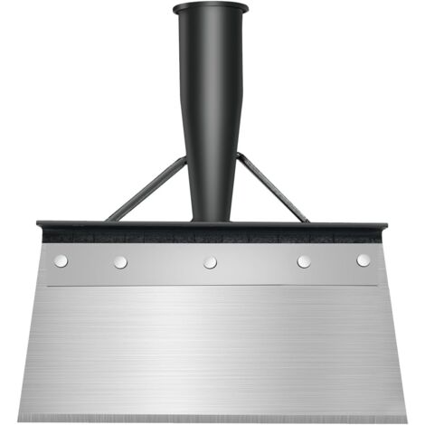 Pelle Jardinage, Outillage de Jardin, Pelle de Nettoyage Multifonctionnelle, Dispositif de Désherbage (21 cm sans Poignée en Bois)
