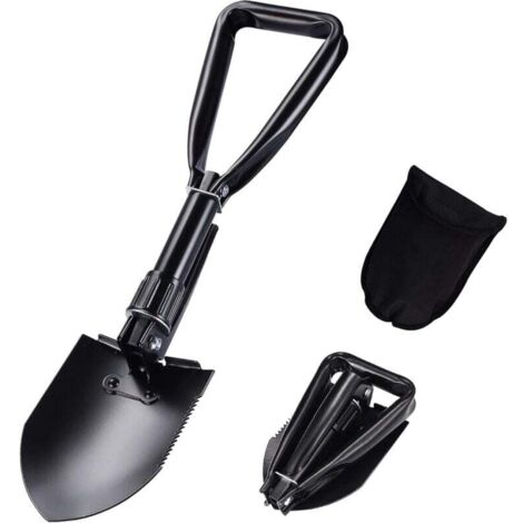 Pelle, Pelle Pliante Multifonctionnelle pour Pelle à Neige, Pelle de Jardin, Pelle de Survie, Pelle Militaire, Petite Pelle avec Sac de Rangement，M