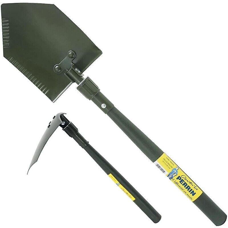Outils Perrin - Pelle pioche pliante de camping, pelle us