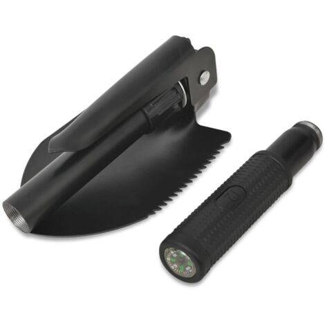 Pelle pliable Acier au carbone Noir CFW370134