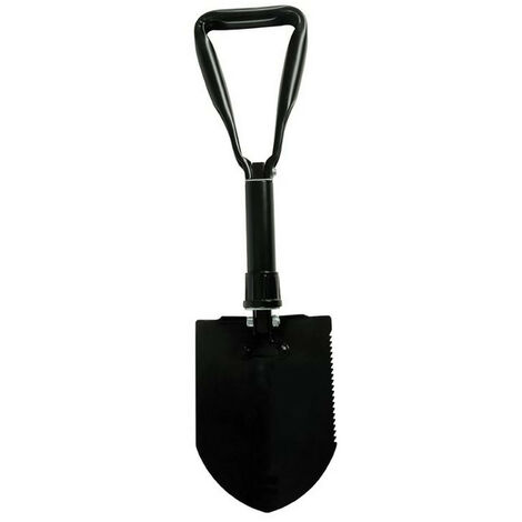 Pelle pliante en acier au carbonne de 58cm avec sac de transport
