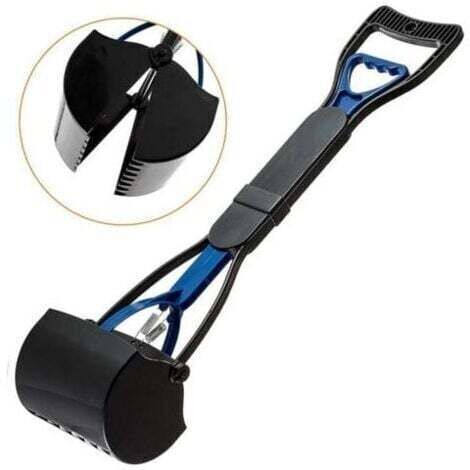 Pelle Ramasse Crottes de 60cm avec Long Manche Déjections Canines Clip pour Chien Chat,Dolaso,