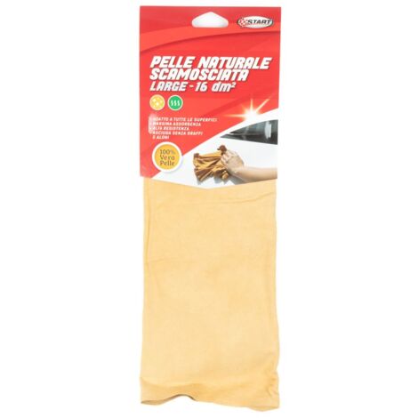 Pelle scamosciata naturale 16 dm2