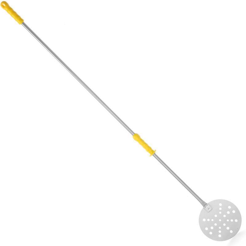 Pelle tournante à pizza avec manche mobile, perforée, diamètre 220(H)1700mm Lilly Codroipo Hendi 617786