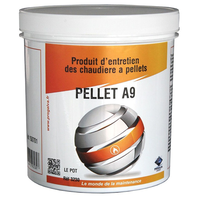 Pellet A9 Produit entretien poêle et chaudière à pellet -