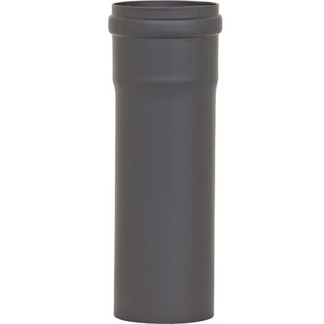 Pellet-Abgasrohr Ø 80 mm, lackiert, mit Silikondichtung, Länge 250 mm