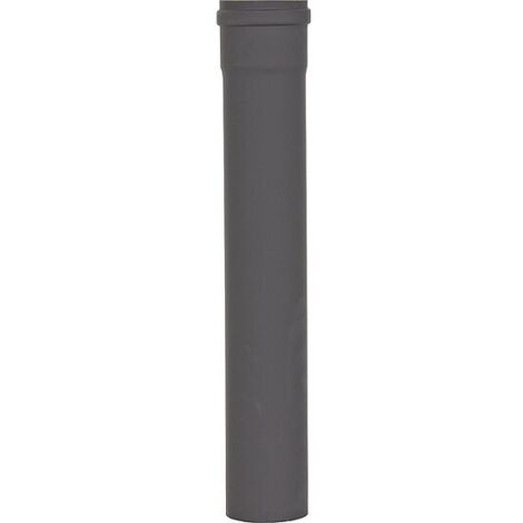 Pellet-Abgasrohr Ø 80 mm, lackiert, mit Silikondichtung, Länge 500 mm