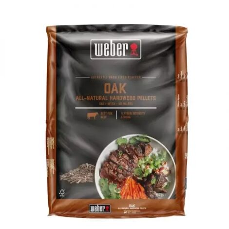 Pellet di legno FSC Weber - Quercia Cod. 3401053