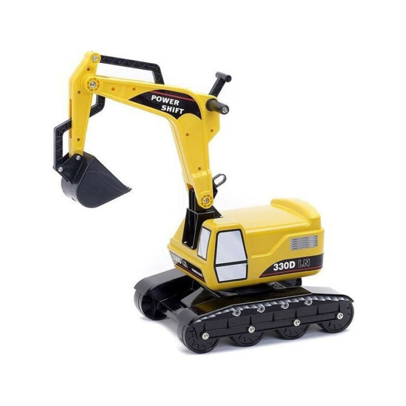 Pelleteuse Super Builder avec cabine rotative - Bras de pelle et godet articulé - Assise ouvrante Falk 100%