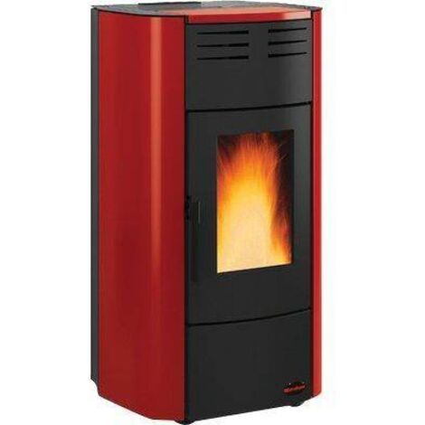 Pelletofen 'Raffaella H15' Farbe Bordeaux