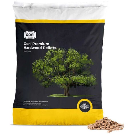 Pellets Ooni bois de chêne qualité supérieure - 10 kg