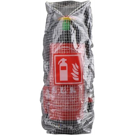 Pellicola a rete per estintore da 6 kg, circa H 620 x L 210 x P 240 mm